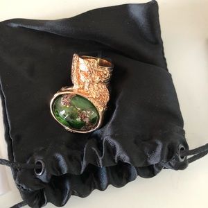 Authentic YSL Arty Ring- rose gold